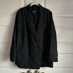 Madewell  Plus Drapeweave Caldwell Double-Breasted‎ Blazer Photo 4