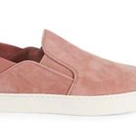 Vince Garvey Suede Slip-On Sneakers, Size US 6, Antique Rose, Suede/Leather, EUC Photo 1