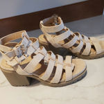 Dirty Laundry  Gladiator Women's Beige Casual Strappy Sandals 8M Photo 0