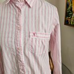 Victoria's Secret  Striped Cotton Menswear Sleep Shirt Dress size S Photo 7