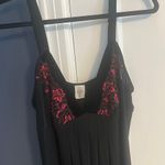 In Bloom by Jonquil xl nightgown fulll stretchy long adjustable strap velvet Black Photo 0
