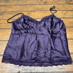 Daisy Fuentes  petite medium‎ silky pajama top tank top Photo 0