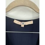 Hutch Jumpsuit Women XS Navy Blue Zia Wide Leg Crop Flutter Shoulder NO BELT Photo 3