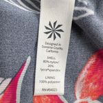 Athleta  Shorebreak Empire Waist Racer Back Swim Dress Tropical Leaves Size XS Photo 8