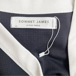 NEW Sonnet James Lou Dress Black & White Textured Waffle Knit Play Dress Size XS Photo 9