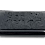 See By Chloe NWT Black Leather Wallet with Zip-Around Closure Full Inclusion Photo 6