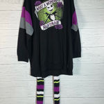 Disney 's Nightmare Before Christmas crew Women's Sleepshirt with Socks size 3X Photo 2