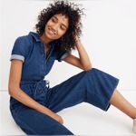 Madewell  Denim Wide Leg Utility Jumpsuit 0 Photo 0