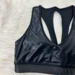 Carbon 38 Black Sports Bra in Takara Shine Size L Size L Photo 3