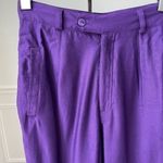 Vintage 80s Prince Purple High Rise Stirrup Pants 2 Photo 2