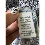 En Crême En Creme Beaded V Neck Long Bell Sleeve Bohemian Peasant Prairie Floral Blouse M Photo 6