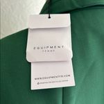 Equipment Xia Double-Breasted Puff-Sleeve Jacket, Color Eden, Size 6, NWT Photo 11