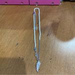 Juicy Couture  Pam Gela Pearl and Silver Angel Wing Charm Necklace Photo 2