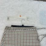 Reformation Houndstooth Mini Skirt - Gray and White Photo 7