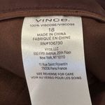 NEW Vince Pleated Wide Leg Dress Pants office Chocolate Brown Size 18 *flaw‎ Photo 9