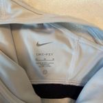 Nike  Dri-FIT Sports Bra – White w/ Black Trim, Medium Photo 2