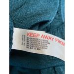 Free People  Turnt Green Long Sleeve Draped V Neck Wrap Bodysuit Blouse Top Sz S Photo 3