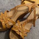 EXPRESS Tan Wedges Photo 0