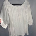 Knox Rose  Off Shoulder White Top Size Large Photo 2