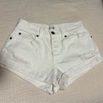 Amuse Society  White Jean Shorts Photo 0