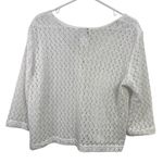 Vintage Deadstock Y2K Crochet Tie Front Cardigan Cottagecore Coquette Size L White Size L Photo 1