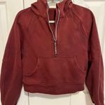 Lululemon Red Merlot Scuba Hoodie Photo 0