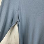 Eileen Fisher  Jersey V-Neck Dress Women's Size Small Slate Blue Viscose Spandex Photo 8
