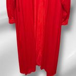 Woman Within  2‎ Piece Red Long Gown & Robe Set Photo 9
