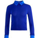 Alice + Olivia  Porla Collared  Sweater - Size XS Photo 0