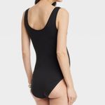 Isabel by Ingrid + Isabel Black Maternity Slip On Bodysuit Medium Photo 1