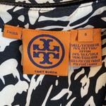 Tory Burch  black white logo print sleeveless dress 6 Photo 6