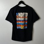 Vintage Y2K UNDFTD Undefeated T Shirt Black Large L American Flag Graphic Tee Photo 12