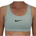 Nike NWOT- Sports Bra Size M Light Blue with Black Swoosh (never worn) Photo 0