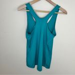 Nike Women’s Teal Blue Green  Pro Racerback Tank Top MEDIUM Dri-fit Workout Top Photo 4
