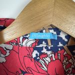 J. McLaughlin J.‎ McLaughlin Womens Floral Button Down Shirt Sz Large Long Sleeve Lightweight Photo 5