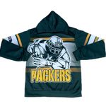 Green Bay Packers Green AOP Pullover Hoodie Sweater Photo 0