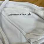 Abercrombie & Fitch Women’s Sz Medium Bare U Shaped Halter Top In White Photo 4