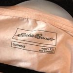 Eddie Bauer Sleepwear Womens T Shirt Scoop Neck Short Sleeve Light Pink XXL Photo 2