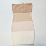 superdown Perla Ombre Mini Dress in Nude Ombre Small Photo 1