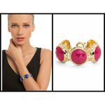 Trina Turk 💕💕 Large Round Bezel Set Dome Bracelet Photo 2