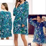 Anthropologie  Parterre Swing Dress Chloe Oliver Small Floral Shift Photo 7