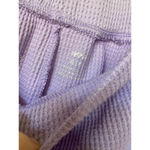 Aerie  Waffle Knit Lounge Shorts Lilac Pastel Cozy Stretchy Boho Buttery Soft XL Photo 6