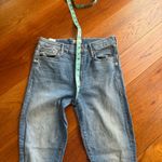 MOTHER Denim Mother High Waisted Looker Ankle Fray Jeans Thrilling Shots Photo 12