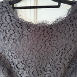 Anthropologie Long Sleeve Lace Romper, Size 4 Photo 6