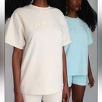 Oh Polly  Sport oversized tee crewneck butter embroidered short sleeve tshirt Photo 9