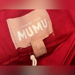 Show Me Your Mumu Set of 2 NWT Red Major Blazer Jacket & Dj Cropped Pants Size S Photo 13