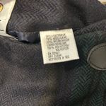 Talbots NAVY BLUE & GREEN ITALIAN
WOOL NYLON LONG WRAP SKIRT SIZE 6 Photo 5