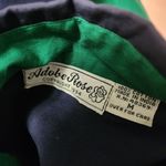 Vintage Adobe Rose 90s Blue Green Rodeo Queen Western Button Down Size Medium Size L Photo 4