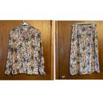 Pendleton Vintage  Woman's Floral Business Formal Skirt Suit Set Photo 1