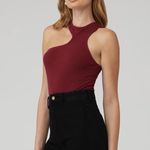 ASTR | X Fashionpass Valley Bodysuit in Burgundy Sz M NWT Red Size M Photo 0